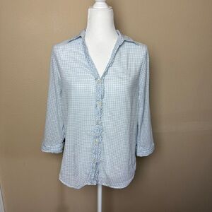 Lauren Ralph Lauren Women’s Button Down Blouse- Medium